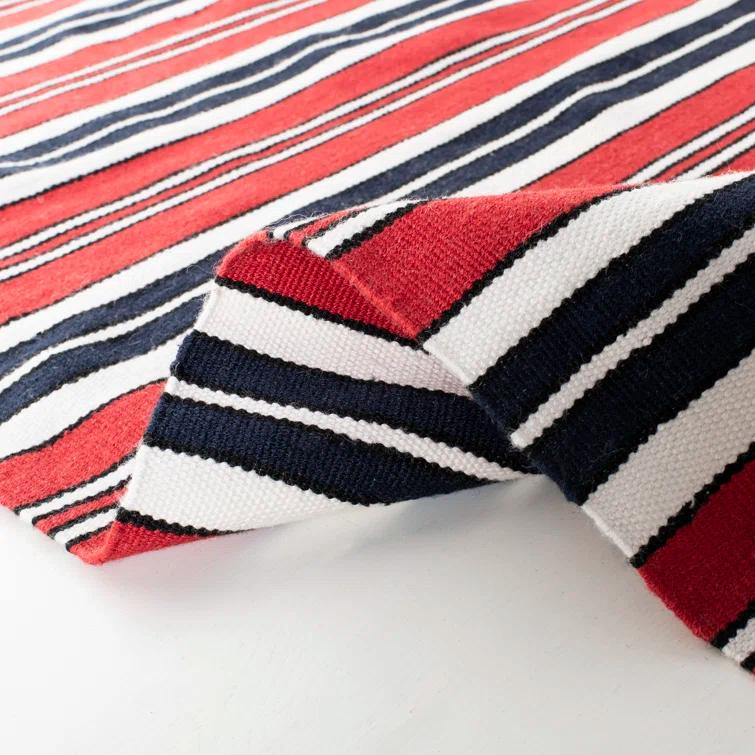Leopold Lauren Ralph Lauren Flat Weave Performance Striped Rug