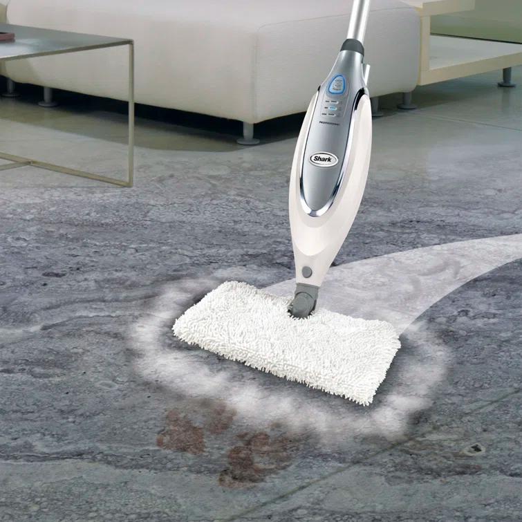 Shark Professional Steam Pocket Mop Hard Floor Cleaner, With Rectangle Head and 2 Washable Pads, Easy Maneuvering, Quick Drying, Soft-Grip Handle and Powerful Steam, S3601D