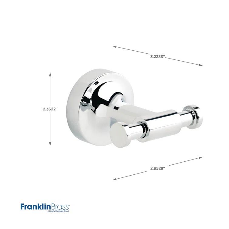Voisin Double Towel Hook Bath Hardware Accessory