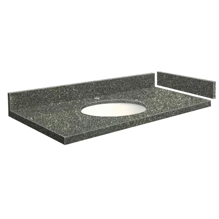 Madison 31'' Granite Single Bathroom Vanity Top with Sink