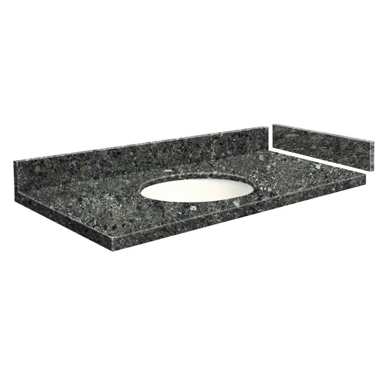 Madison 31'' Granite Single Bathroom Vanity Top with Sink