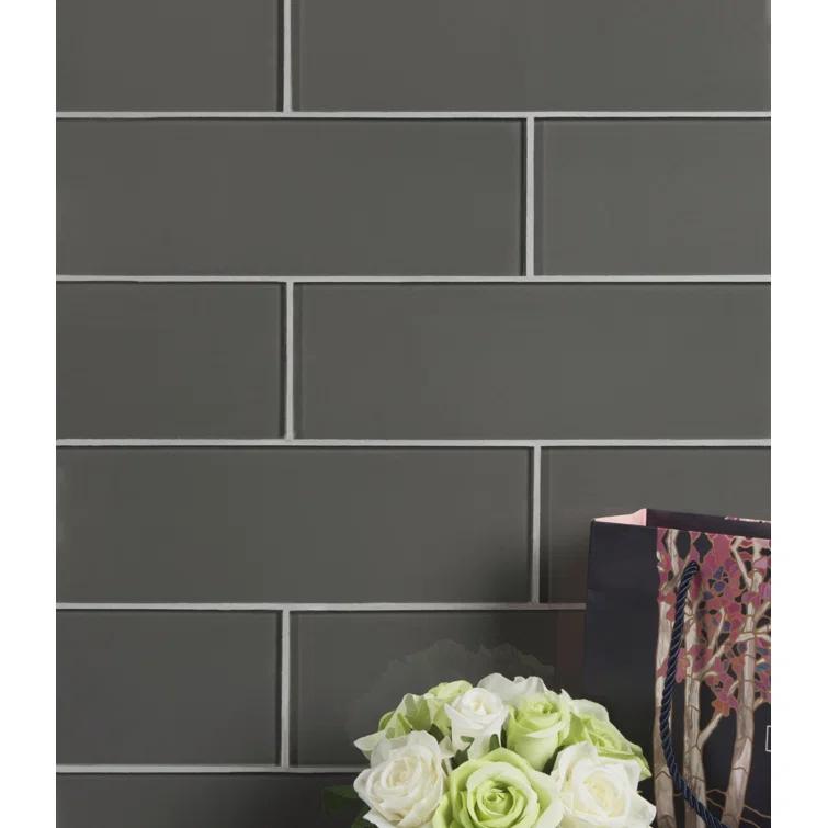 Premium 4" x 12" Glass Subway Tile