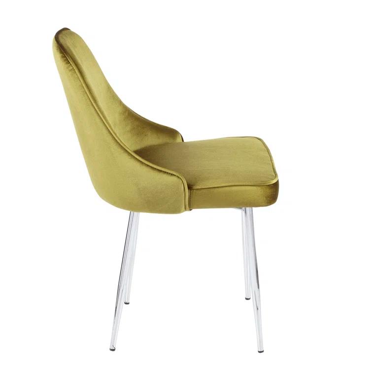Stanca 20'' H Velvet Upholstered Side Chair