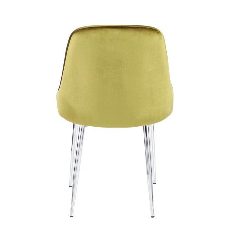 Stanca 20'' H Velvet Upholstered Side Chair