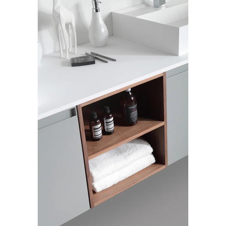 Shelley 72.05'' Double Bathroom Vanity