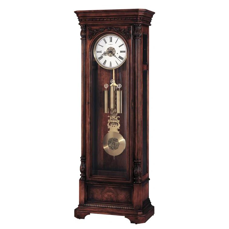 Howard Miller® Trieste 88.5'' H Solid + Manufactured Wood Grandfather Clock