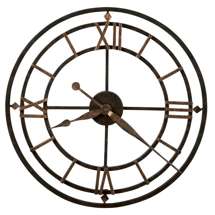 Howard Miller® Metal Wall Clock
