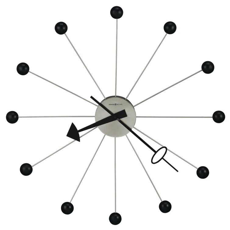 Howard Miller® Metal Wall Clock