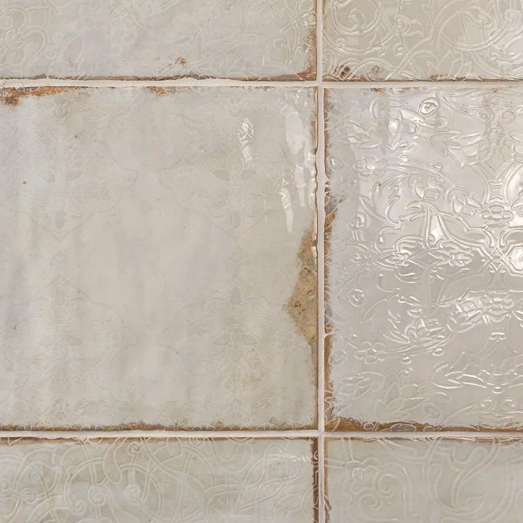 Angela Harris Harbour Tirreno Décor 8" x 8" Ceramic Floor and Wall Tile