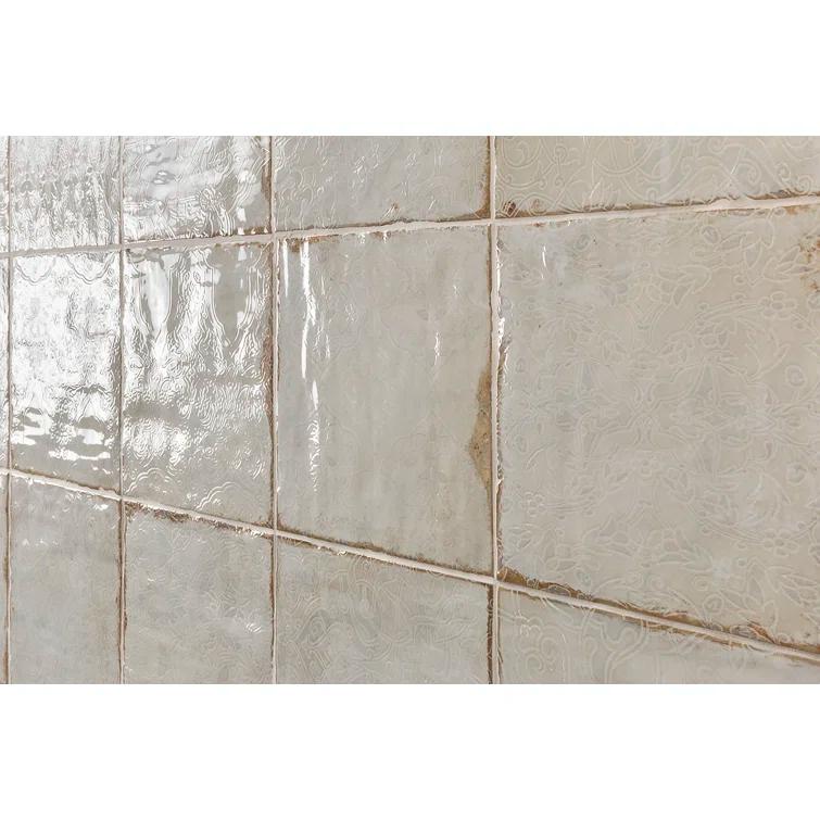 Angela Harris Harbour Tirreno Décor 8" x 8" Ceramic Floor and Wall Tile