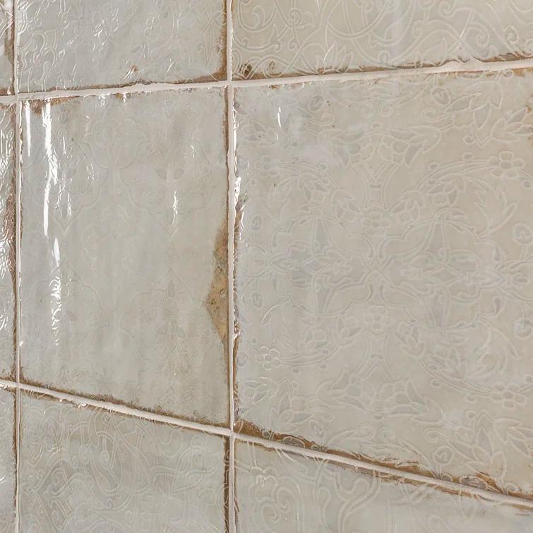 Angela Harris Harbour Tirreno Décor 8" x 8" Ceramic Floor and Wall Tile