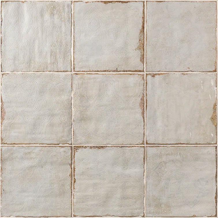 Angela Harris Harbour Tirreno Décor 8" x 8" Ceramic Floor and Wall Tile