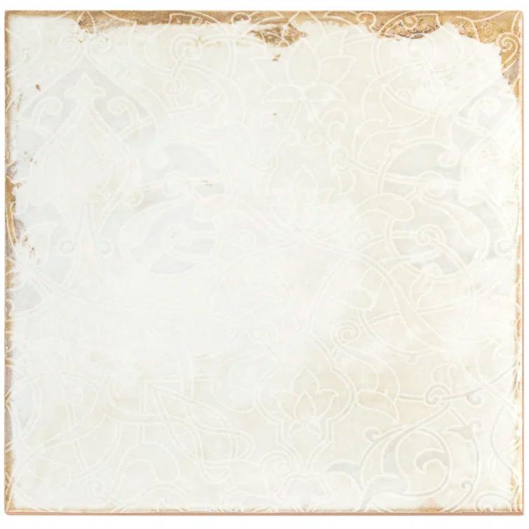 Angela Harris Harbour Tirreno Décor 8" x 8" Ceramic Floor and Wall Tile