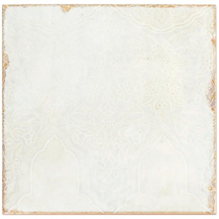 Angela Harris Harbour Tirreno Décor 8" x 8" Ceramic Floor and Wall Tile