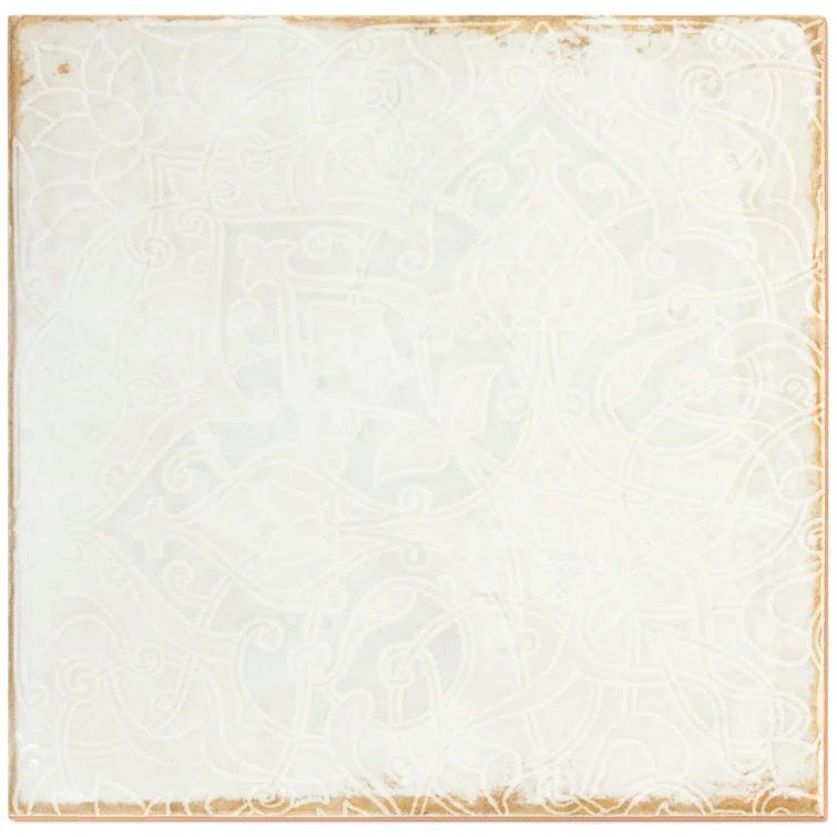 Angela Harris Harbour Tirreno Décor 8" x 8" Ceramic Floor and Wall Tile