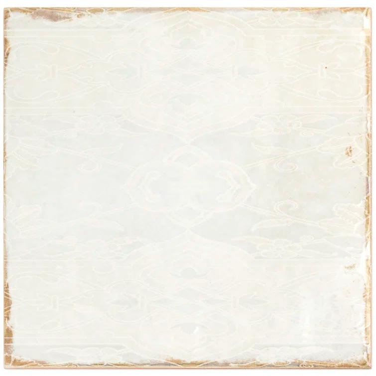Angela Harris Harbour Tirreno Décor 8" x 8" Ceramic Floor and Wall Tile