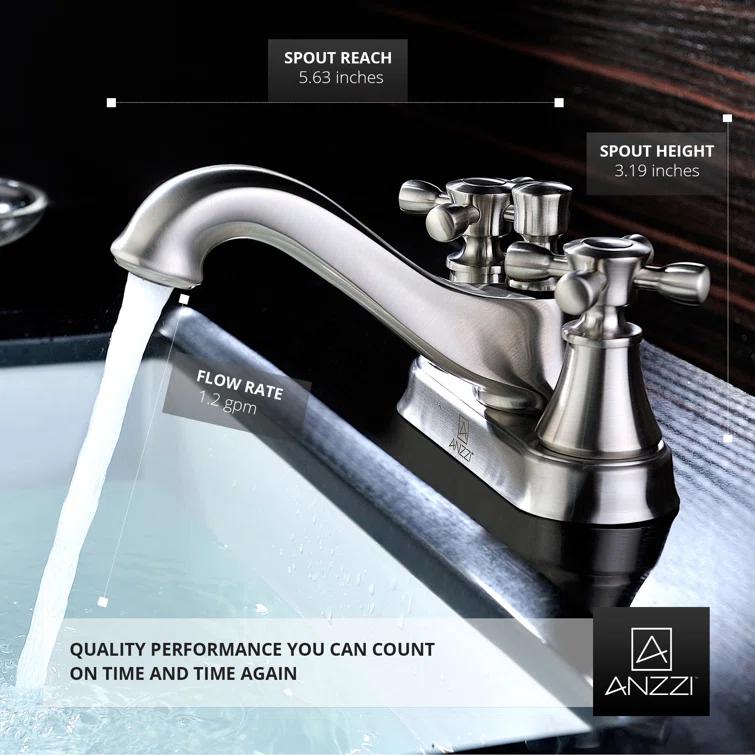 Major Centerset 2-handle Bathroom Faucet with Drain Assembly