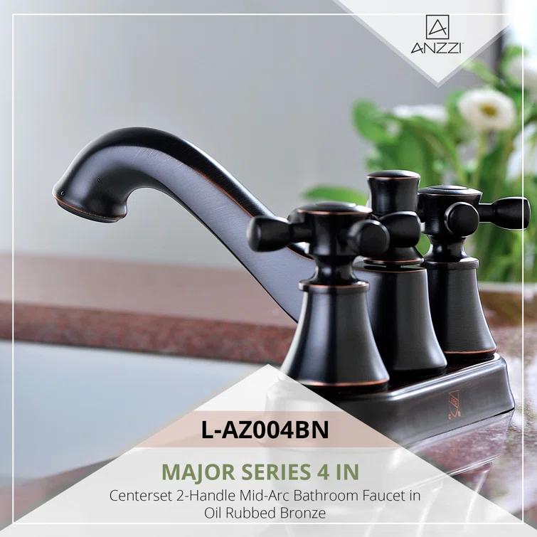 Major Centerset 2-handle Bathroom Faucet with Drain Assembly