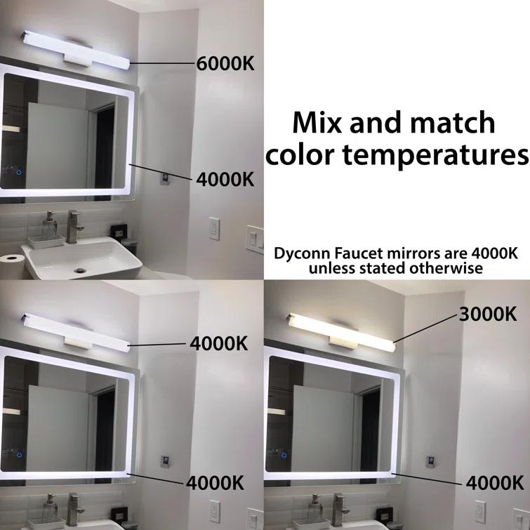 Glass LED Wall Mirror
