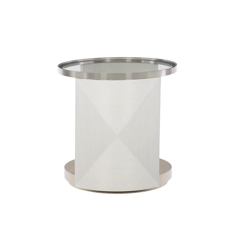 Axiom Glass Tray Top End Table