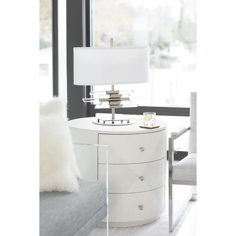 Axiom Solid Wood Top 3 - Drawer End Table