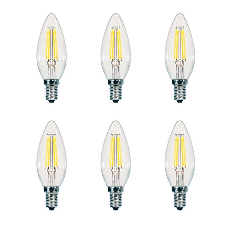 40 Watt Equivalent B11 E12/Candelabra Dimmable LED Bulb
