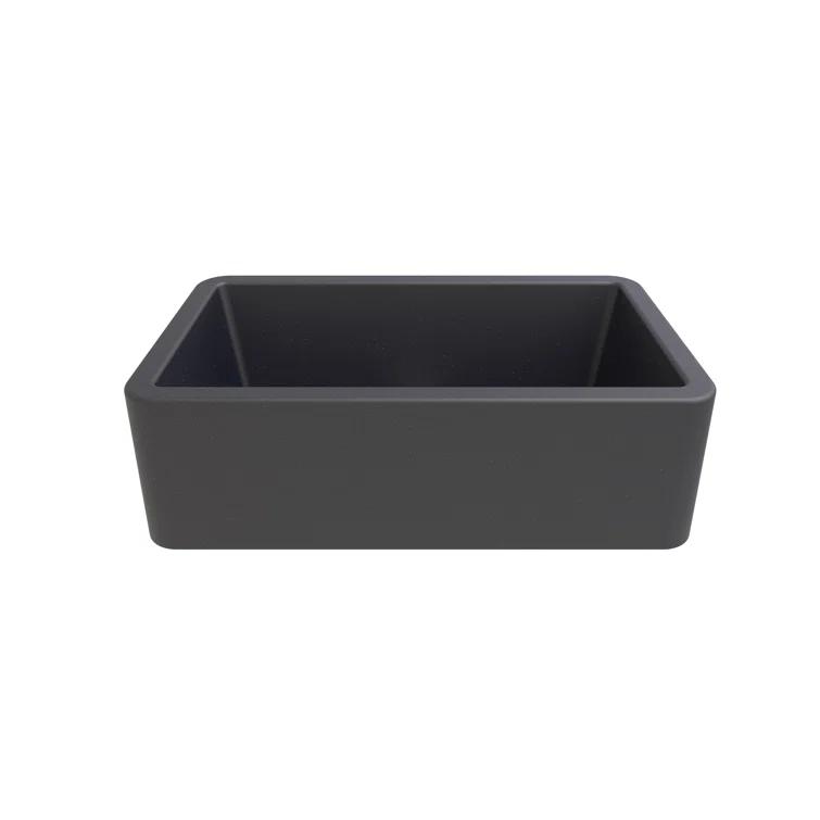 LaToscana LA3319T 33" L x 19" W Apron Quartz Kitchen Sink