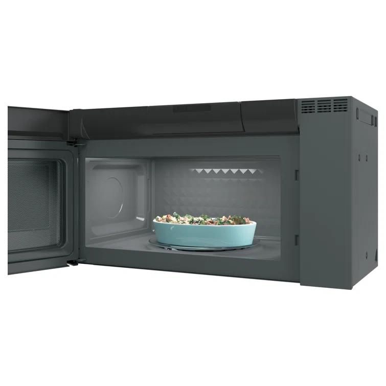 GE Profile™ 30" 2.1 Cu. Ft. Over-the-Range Convertible Microwave with Sensor Cooking PVM9005BLTS