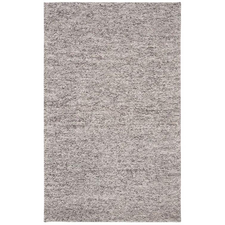 Carisbrooke Lauren Ralph Lauren Hand Woven Wool/Cotton Solid Color Rug in Gray