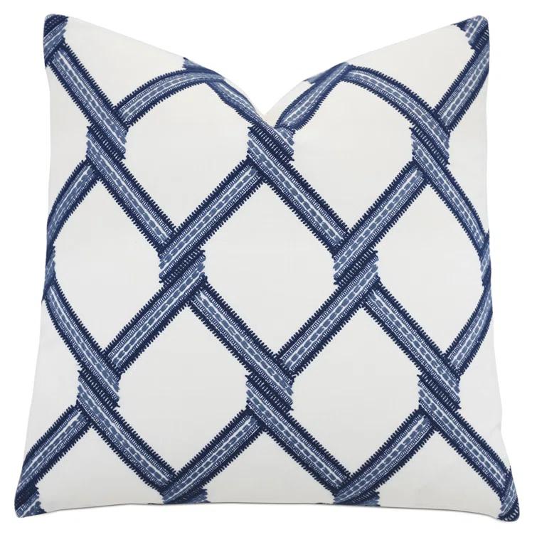 Striped Reversible Throw Pillow