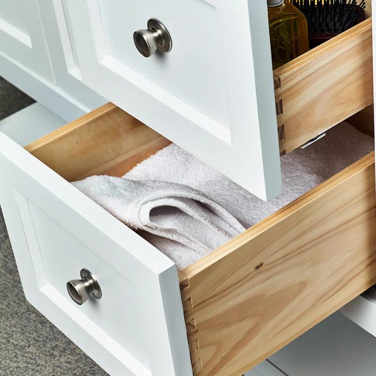 Fresca Manchester 42" Freestanding Single Sink Bathroom Vanity with Integrated Sink (Faucet Not Included)