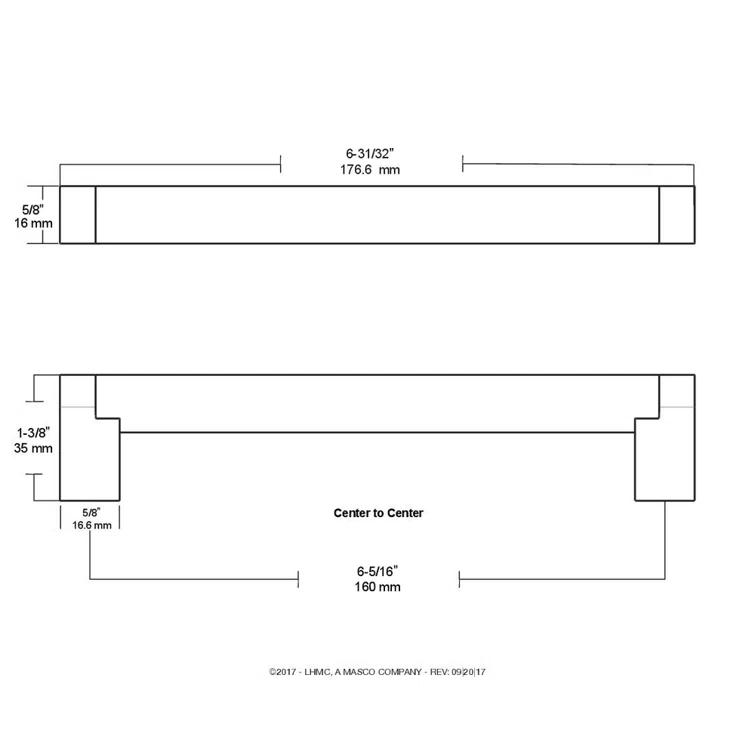 Franklin Brass Stratford Bar Pull