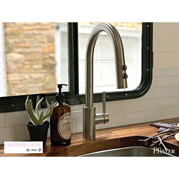 Pfister LG529SAS Stellen Pull Down Single Handle Kitchen Faucet