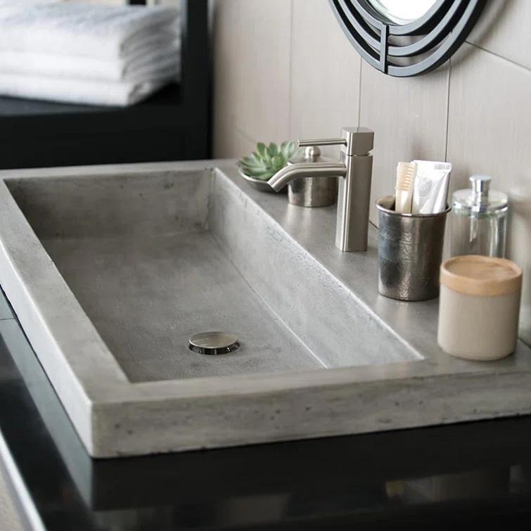 Handmade Rectangular Bathroom Sink