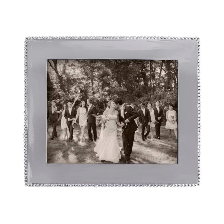 Beaded Metal Picture Frame