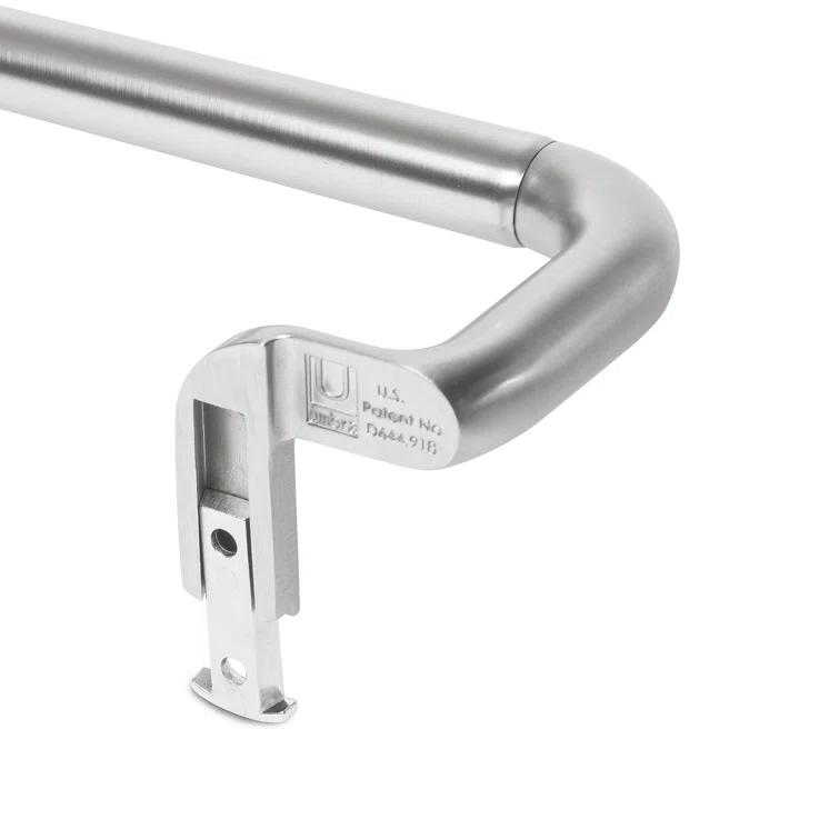 Umbra Stainless Steel Adjustable Single Curtain Rod