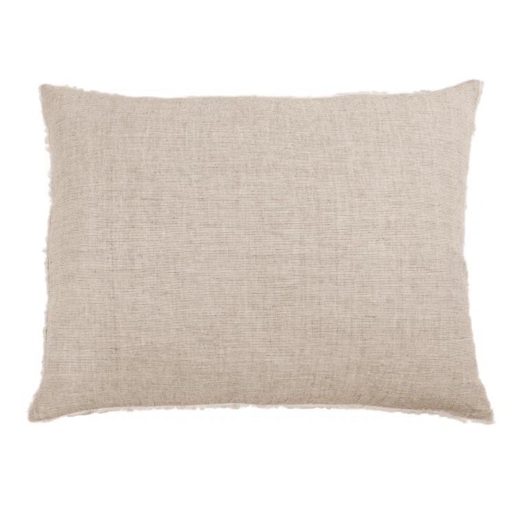 Logan Linen Sham by Pom Pom at Home - Terra Cotta / Standard