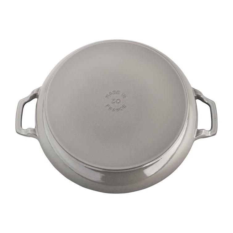 Staub ® 3.5-Qt Graphite Braiser