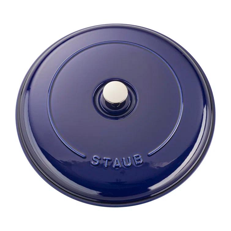 Staub Cast Iron Braiser, Dutch Oven, 3.5-Quart, Serves 3-4