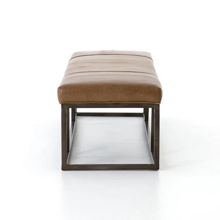 Kabina Leather Bench
