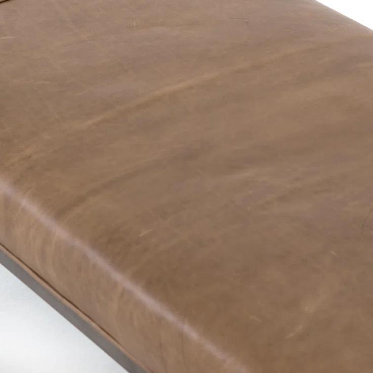Kabina Leather Bench