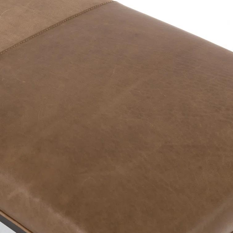 Kabina Leather Bench