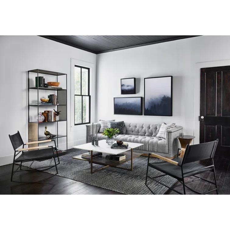 Hyla Square Marble Coffee Table (41")
