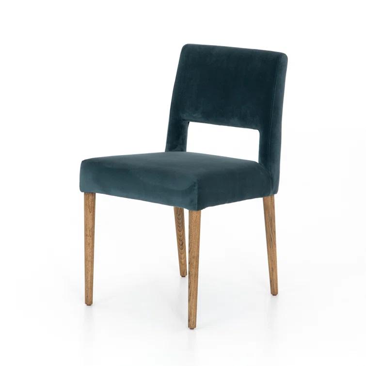 Ninette Dining Chair - Teal Velvet