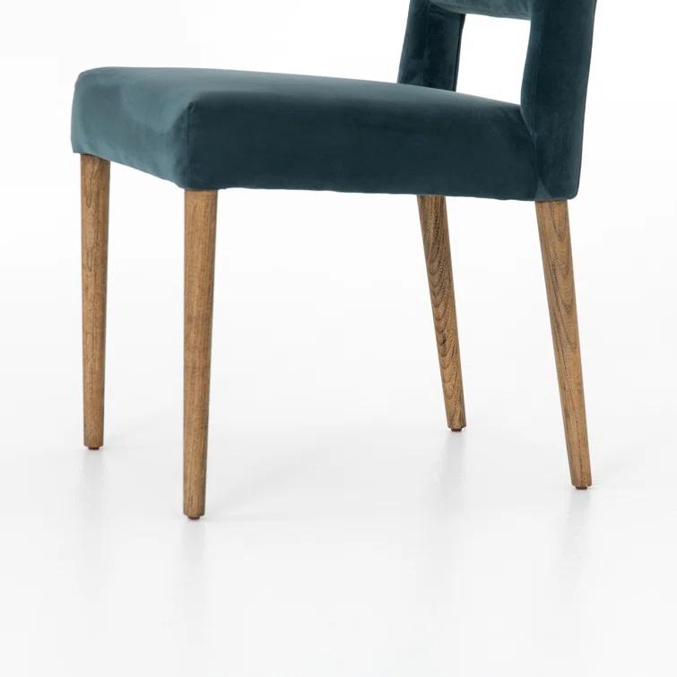 Ninette Dining Chair - Teal Velvet