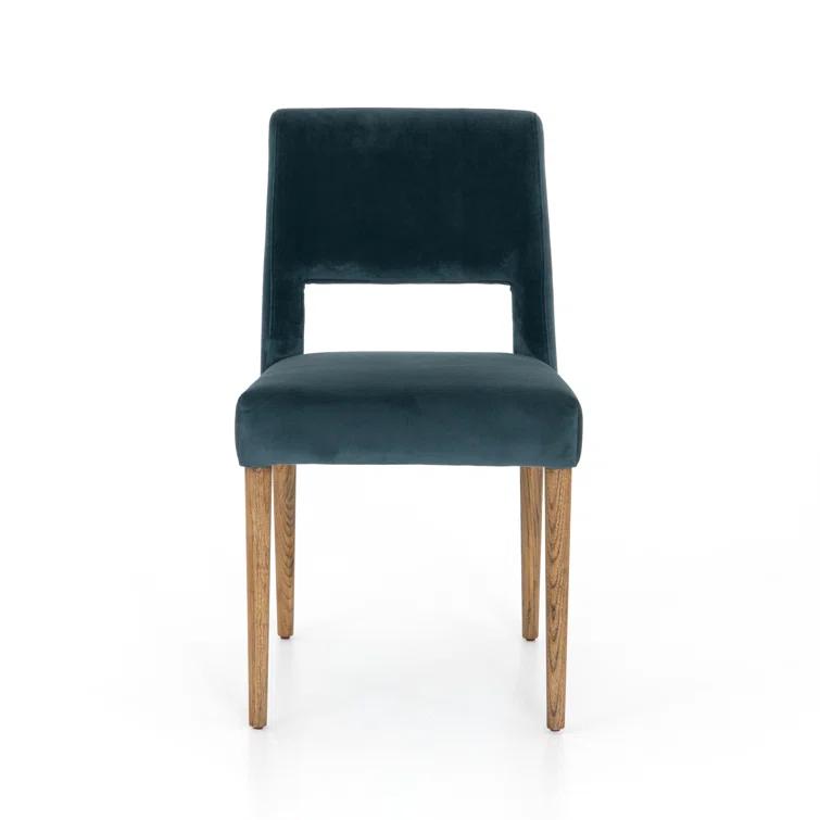 Ninette Dining Chair - Teal Velvet