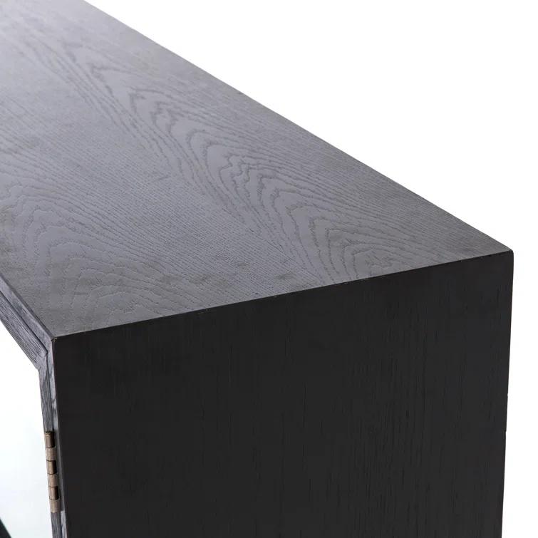 Carly Curio Sideboard - Black