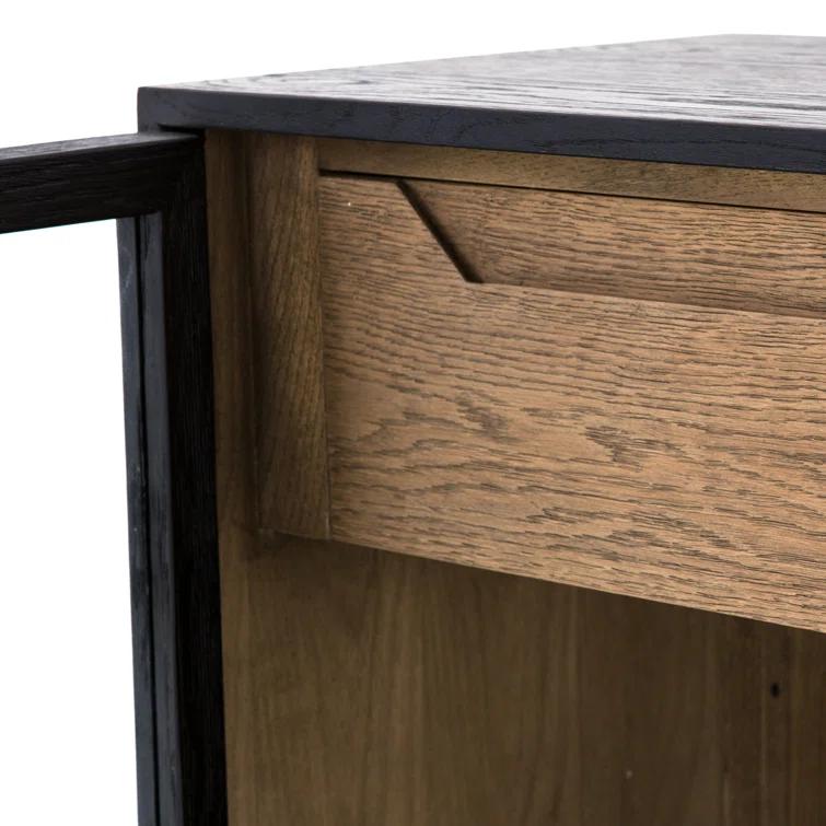 Carly Curio Sideboard - Black