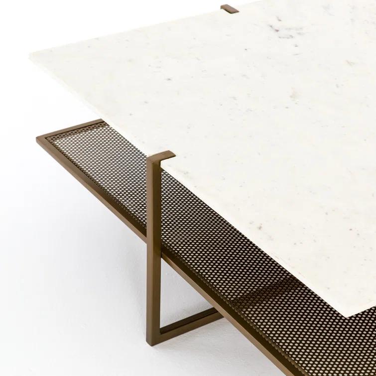 Hyla Square Marble Coffee Table (41")