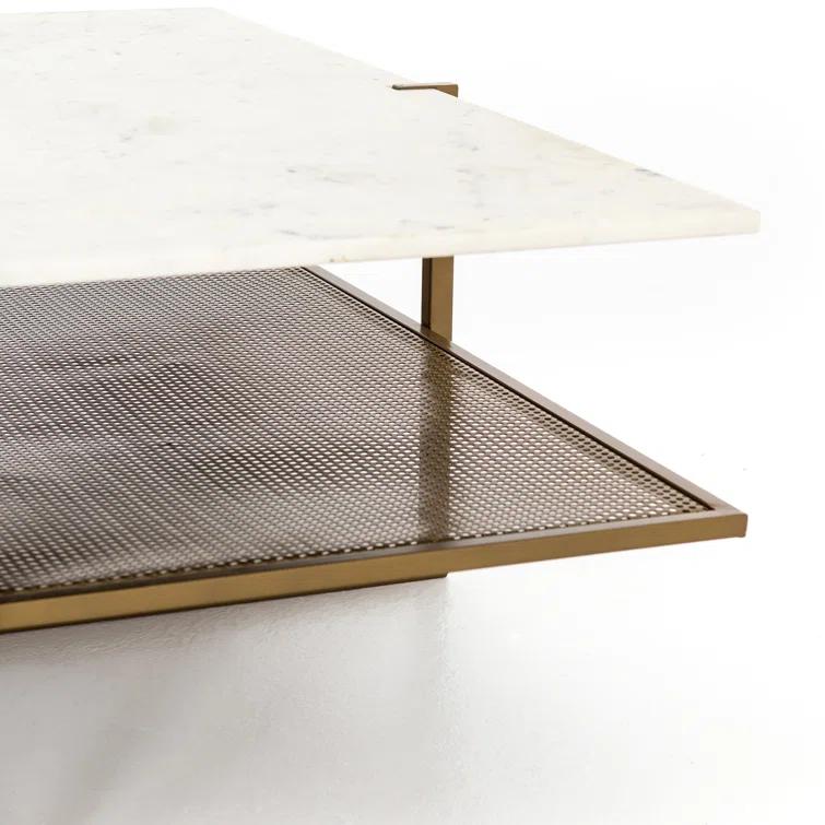 Hyla Square Marble Coffee Table (41")